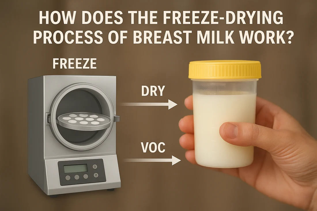 How Does The Freeze-Drying Process of Breast Milk Work? – WONDERBEWBZ
