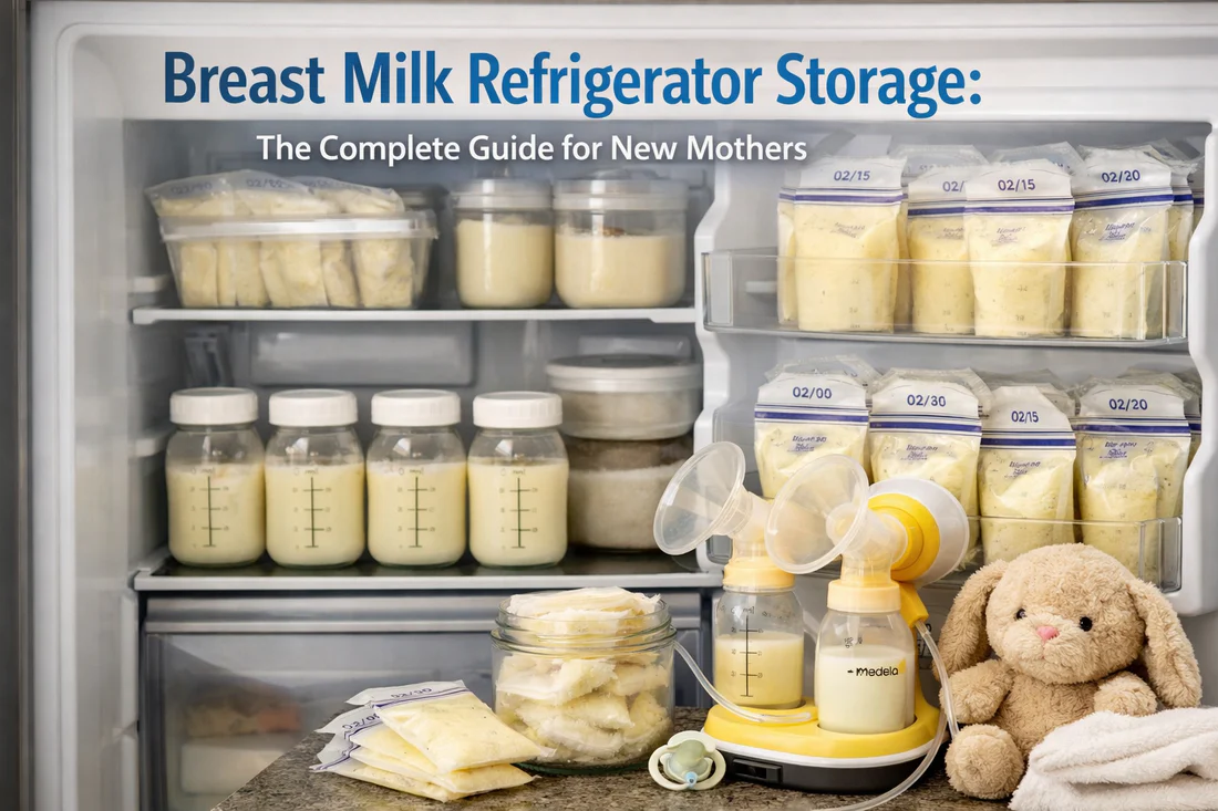 Breast Milk Refrigerator Storage