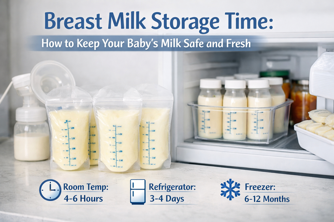 Breast Milk Storage Time: How to Keep Your Baby’s Milk Safe and Fresh