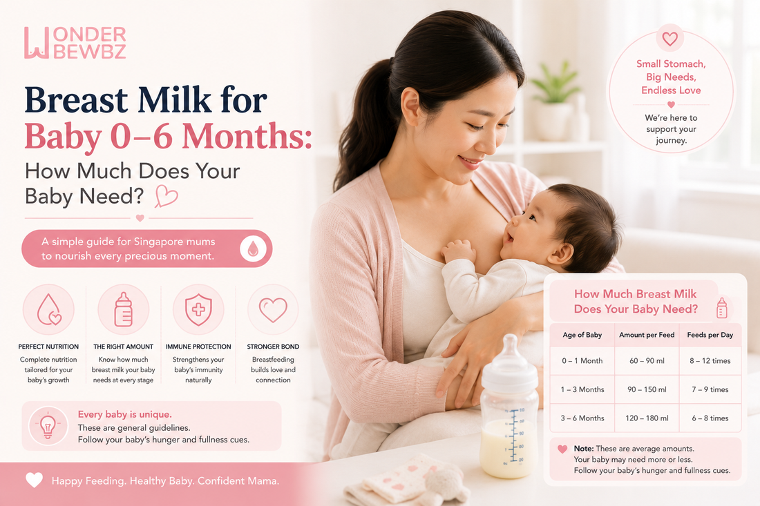 Breast milk for baby 0-6 months