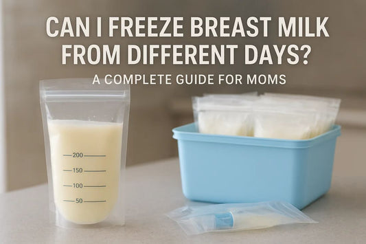 Freeze Breast Milk from Different Days