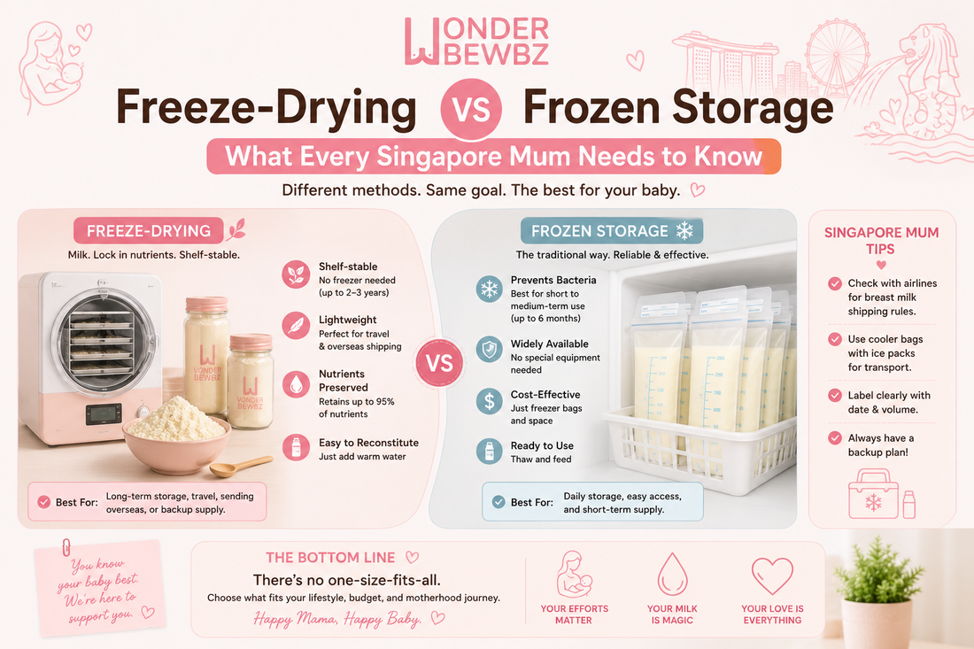 Freeze-Drying vs Frozen Storage