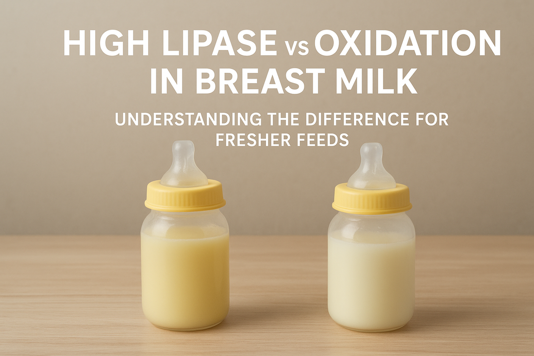 High Lipase vs Oxidation in Breast Milk: Understanding the Difference for Fresher Feeds