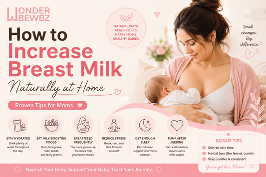 How to Increase Breast Milk Naturally at Home