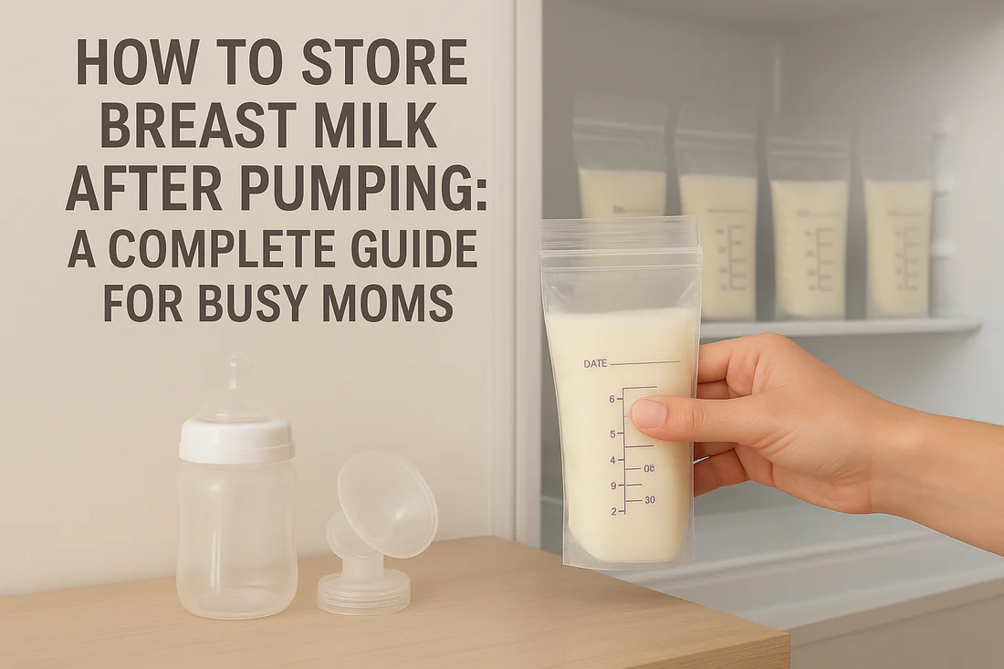Store Breast Milk After Pumping