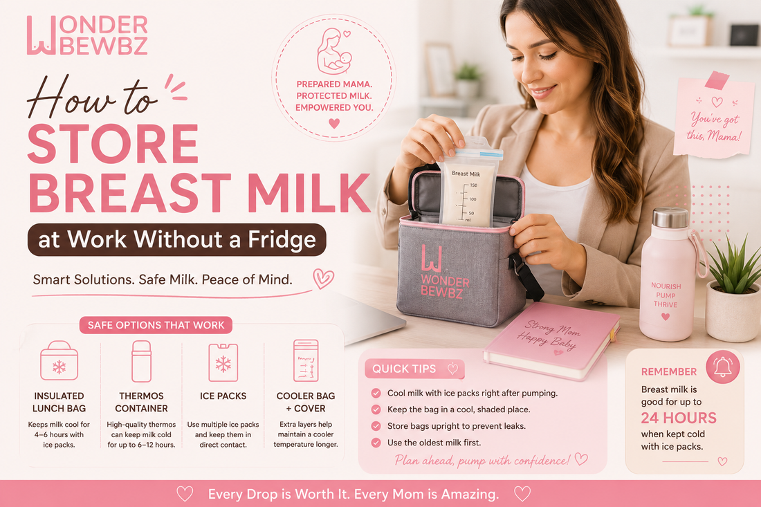 How to Store Breast Milk at Work Without a Fridge