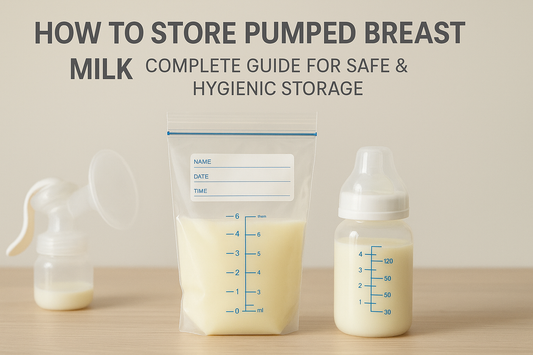 How to Store Pumped Breast Milk: Complete Guide for Safe & Hygienic Storage