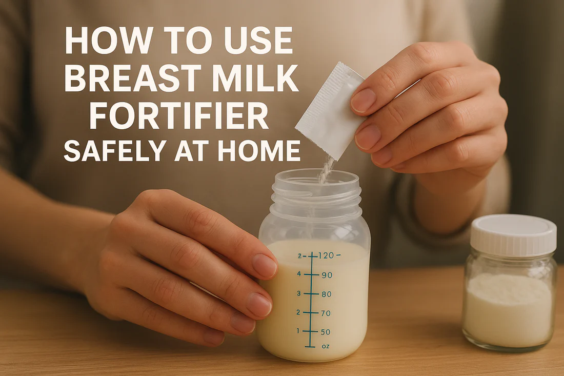 How to Use Breast Milk Fortifier Safely at Home