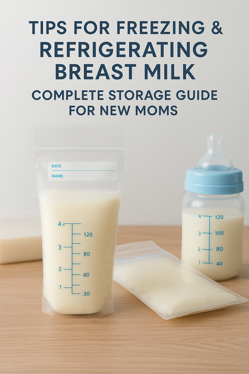 Tips for Freezing & Refrigerating Breast Milk: Complete Storage Guide for New Moms