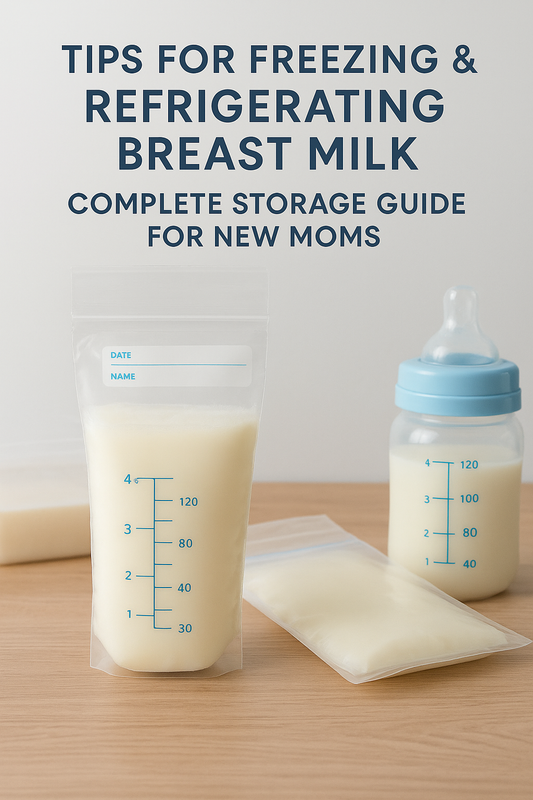 Tips for Freezing & Refrigerating Breast Milk: Complete Storage Guide for New Moms