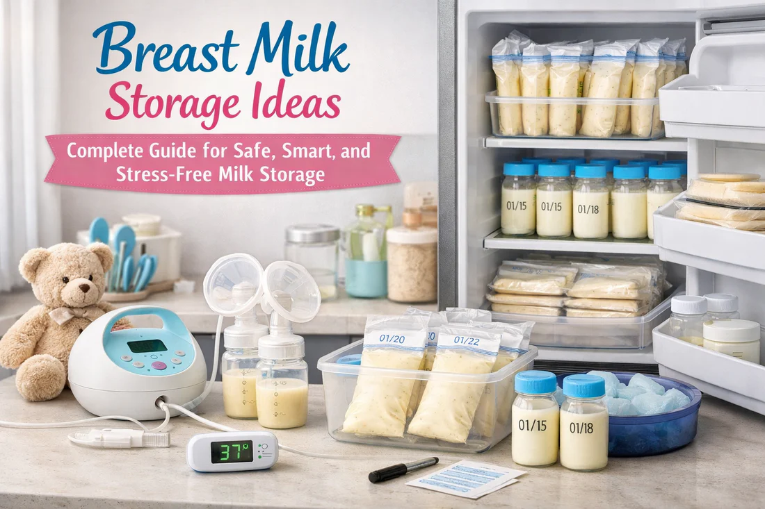 Storage Milk Rack Breast Milk Storage Ideas Creative and Practical Solutions – WONDERBEWBZ