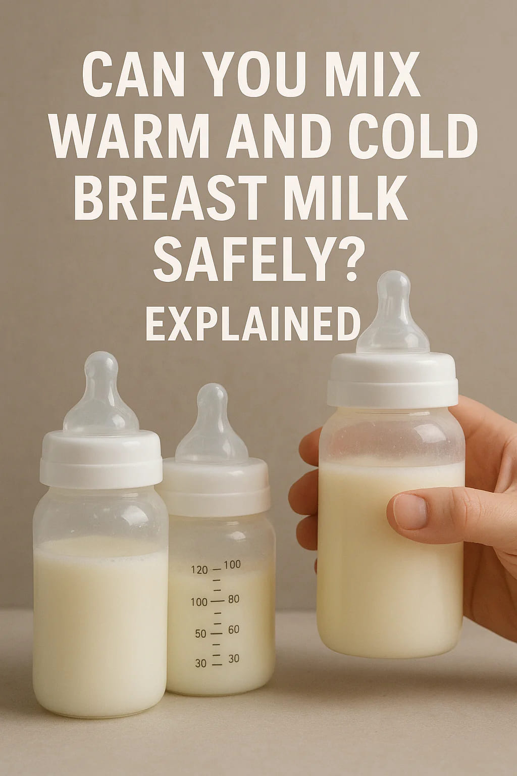 Mix Warm and Cold Breast Milk 
